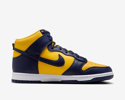 Men's Nike Dunk High Michigan Shoes