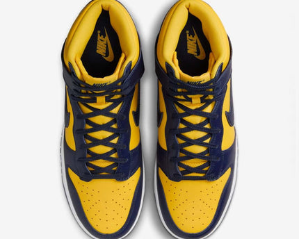 Men's Nike Dunk High Michigan Shoes