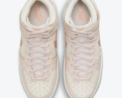 Men's Nike Dunk High Pink Oxford Shoes