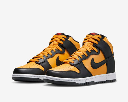Men's Nike Dunk High Reverse Goldenrod Shoes