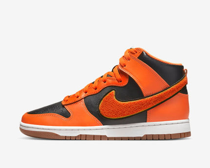 Men's Nike Dunk High Safety Orange Shoes