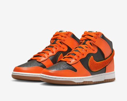 Men's Nike Dunk High Safety Orange Shoes