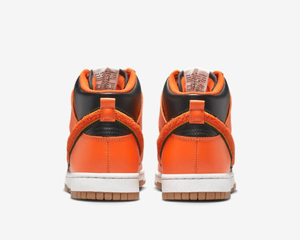 Men's Nike Dunk High Safety Orange Shoes