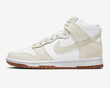 Men's Nike Dunk High Sail Gum Shoes
