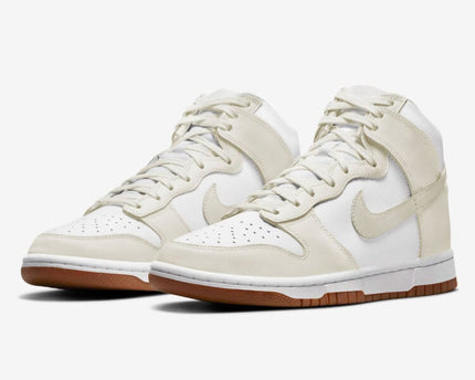 Men's Nike Dunk High Sail Gum Shoes