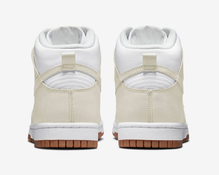 Men's Nike Dunk High Sail Gum Shoes