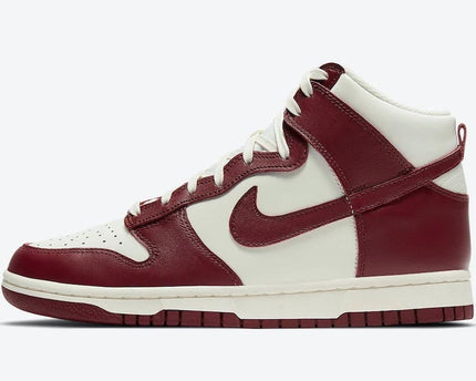 Men's Nike Dunk High Team Red Shoes