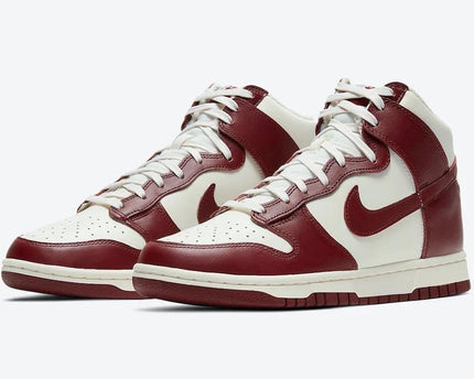 Men's Nike Dunk High Team Red Shoes