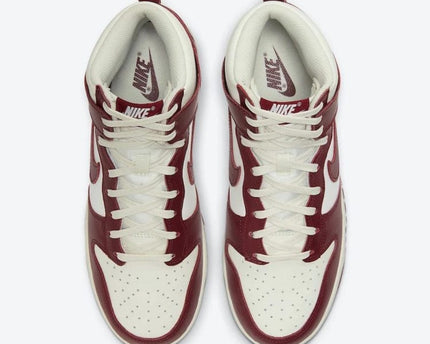 Men's Nike Dunk High Team Red Shoes