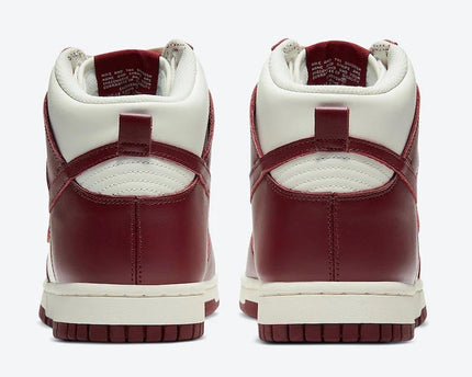 Men's Nike Dunk High Team Red Shoes
