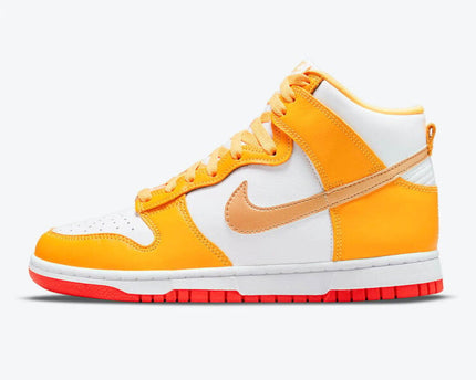 Men's Nike Dunk High University Gold Shoes