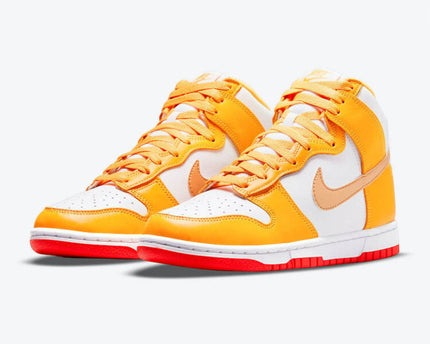 Men's Nike Dunk High University Gold Shoes