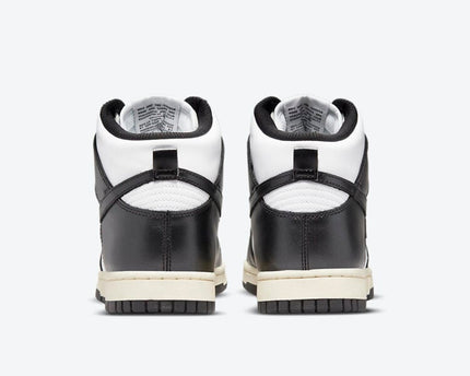 Men's Nike Dunk High Vintage Black Shoes