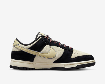 Men's Nike Dunk Low Black Suede Shoes