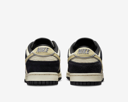 Men's Nike Dunk Low Black Suede Shoes