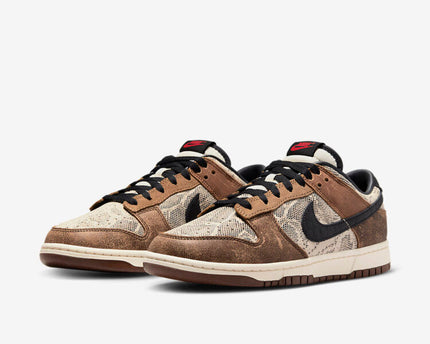 Men's Nike Dunk Low Black-Ale Brown Shoes