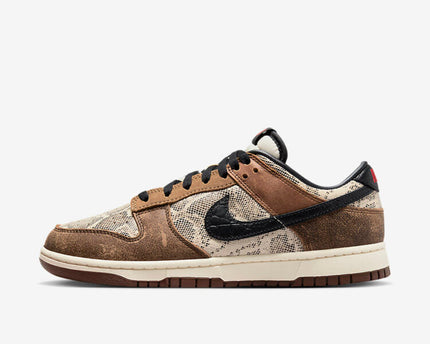 Men's Nike Dunk Low Black-Ale Brown Shoes