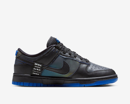 Men's Nike Dunk Low Black-Game Royal Shoes