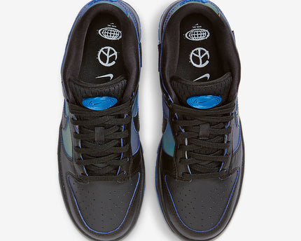 Men's Nike Dunk Low Black-Game Royal Shoes