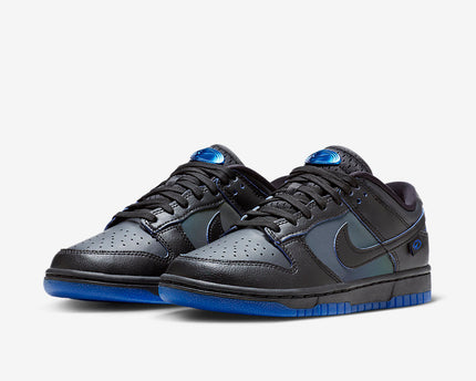 Men's Nike Dunk Low Black-Game Royal Shoes