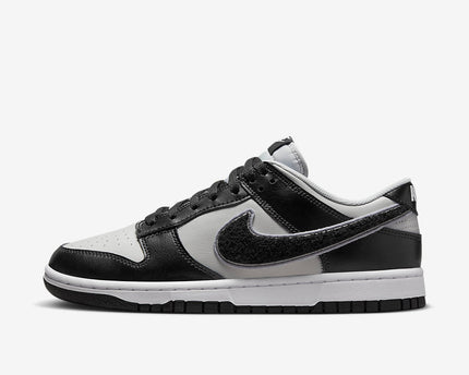 Men's Nike Dunk Low Black Grey Fog Shoes