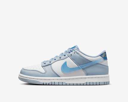 Men's Nike Dunk Low Blue Iridescent Shoes