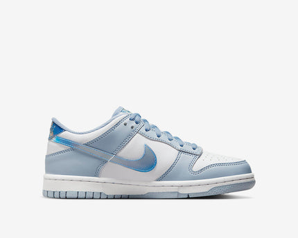 Men's Nike Dunk Low Blue Iridescent Shoes