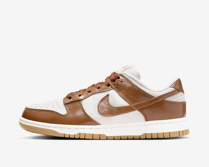 Men's Nike Dunk Low Brown Ostrich Shoes