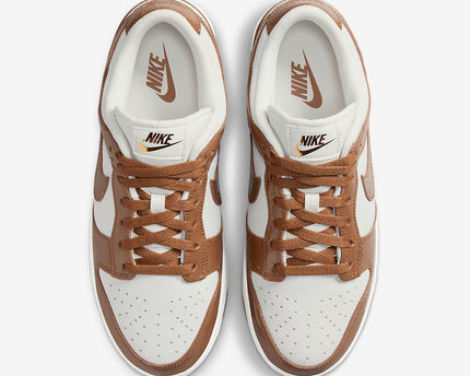 Men's Nike Dunk Low Brown Ostrich Shoes