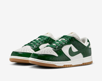 Men's Nike Dunk Low Green Ostrich Shoes