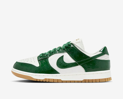 Men's Nike Dunk Low Green Ostrich Shoes