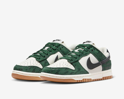 Men's Nike Dunk Low Green Snake Shoes