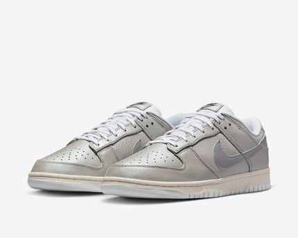 Men's Nike Dunk Low 'Metallic Silver' Shoes