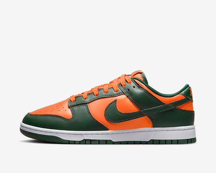 Men's Nike Dunk Low 'Miami Hurricanes' Shoes