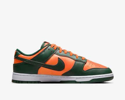 Men's Nike Dunk Low 'Miami Hurricanes' Shoes