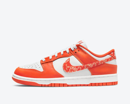 Men's Nike Dunk Low 'Orange Paisley' Shoes