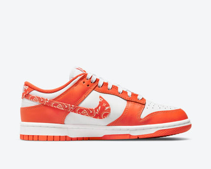 Men's Nike Dunk Low 'Orange Paisley' Shoes