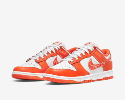 Men's Nike Dunk Low 'Orange Paisley' Shoes