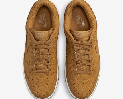 Men's Nike Dunk Low 'Wheat and Gum Light Brown' Shoes