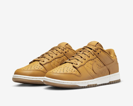Men's Nike Dunk Low 'Wheat and Gum Light Brown' Shoes