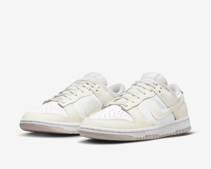 Men's Nike Dunk Low 'White and Sail' Shoes