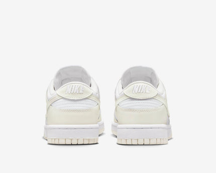 Men's Nike Dunk Low 'White and Sail' Shoes