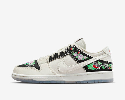 Men's Nike SB Dunk Low 'Black and Sail' Shoes