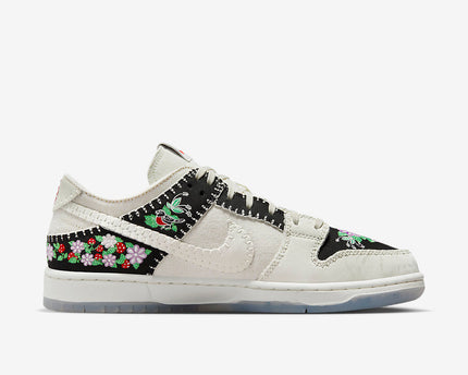 Men's Nike SB Dunk Low 'Black and Sail' Shoes