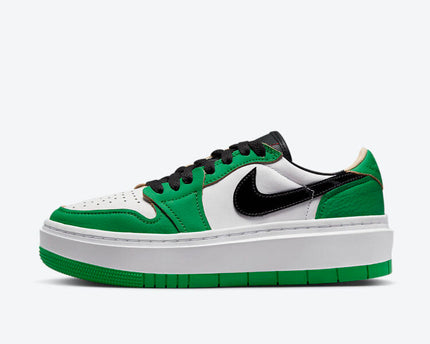 Men's Air Jordan 1 Elevate Low 'Lucky Green' Shoes