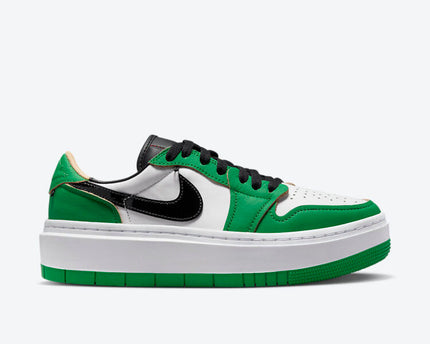 Men's Air Jordan 1 Elevate Low 'Lucky Green' Shoes