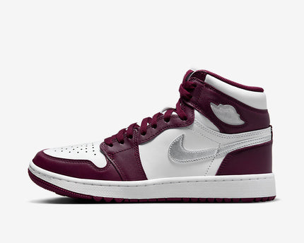 Men's Air Jordan 1 High Golf 'Bordeaux' Shoes