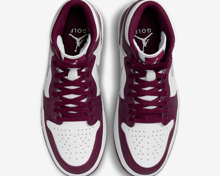 Men's Air Jordan 1 High Golf 'Bordeaux' Shoes