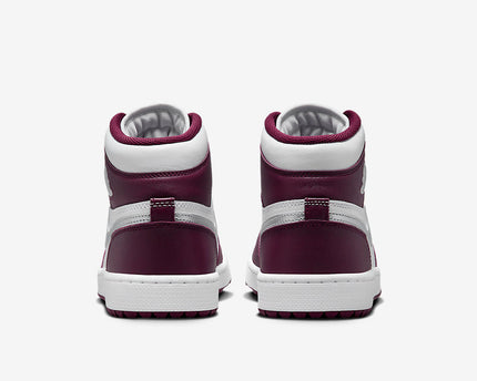 Men's Air Jordan 1 High Golf 'Bordeaux' Shoes