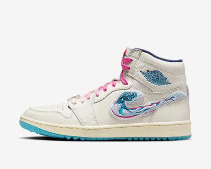 Men's Air Jordan 1 High Golf 'Pebble Beach' Shoes